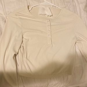 Light yellow long sleeve